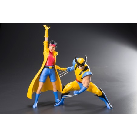 Pack de 2 figurines Marvel X-Men '92 ARTFX+ 1/10 Wolverine & Jubilee