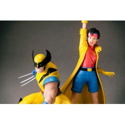 Pack de 2 figurines Marvel X-Men '92 ARTFX+ 1/10 Wolverine & Jubilee