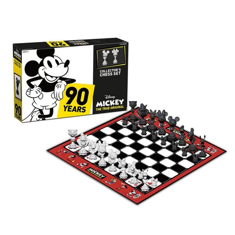 Jeu d'échecs Disney Mickey The True Original 90 Years