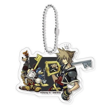 Porte-clés Disney Kingdom Hearts Acrylic Charm Kingdom Hearts II
