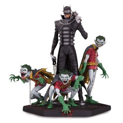 Figurine Dark Nights Metal Deluxe Batman Who Laughs & Robin Minions