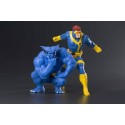 Pack de 2 figurines Marvel X-Men \'92 ARTFX+ 1/10 Cyclope + le Fauve
