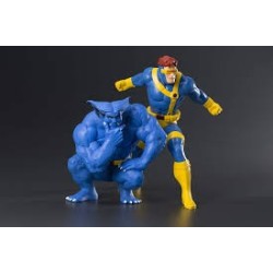 Pack de 2 figurines Marvel X-Men '92 ARTFX+ 1/10 Cyclope + le Fauve