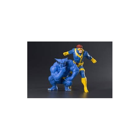 Pack de 2 figurines Marvel X-Men '92 ARTFX+ 1/10 Cyclope + le Fauve