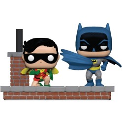Pack de 2 figurines Batman 80th POP Movie Moment! Batman & Robin (1964)