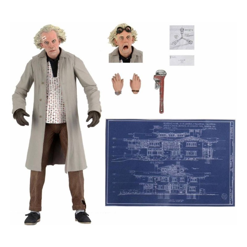 Figurine Retour Vers le Futur Ultimate Doc Brown