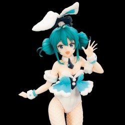 Figurine Vocaloid BiCute Bunnies Hatsune Miku White Rabbit Version