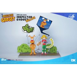 Pack de 4 figurines Inspecteur Gadget 1/12 Mega Hero Inspector Gadget
