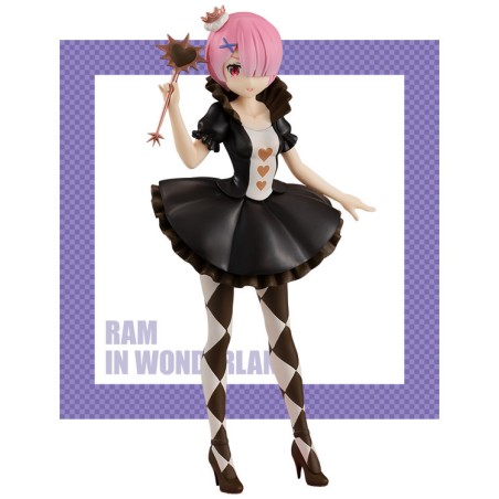 Figurine Re:Zero SSS Ram In Wonderland Antique Version