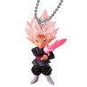 Porte-clés figurine Dragon Ball Super UDM Burst 38 Black Goku Rosé