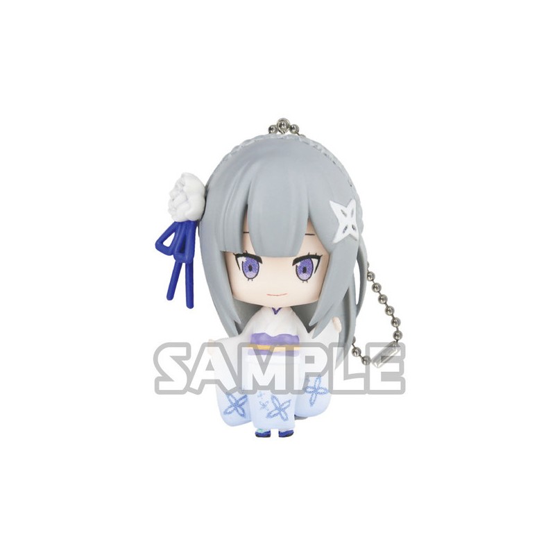 Porte-clés figurine Re:Zero Collection Figure Kimono Version Emilia