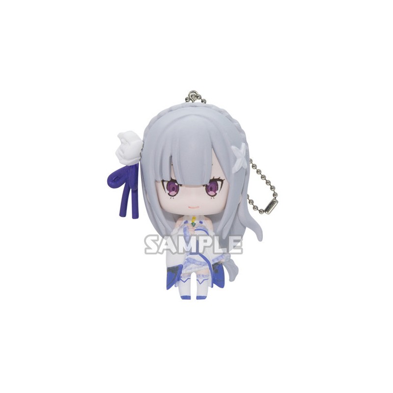 Porte-clés figurine Re:Zero Collection Figure Charm Emilia