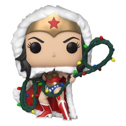 Figurine DC Comics POP! DC Holiday: Wonder Woman with String Light Lasso