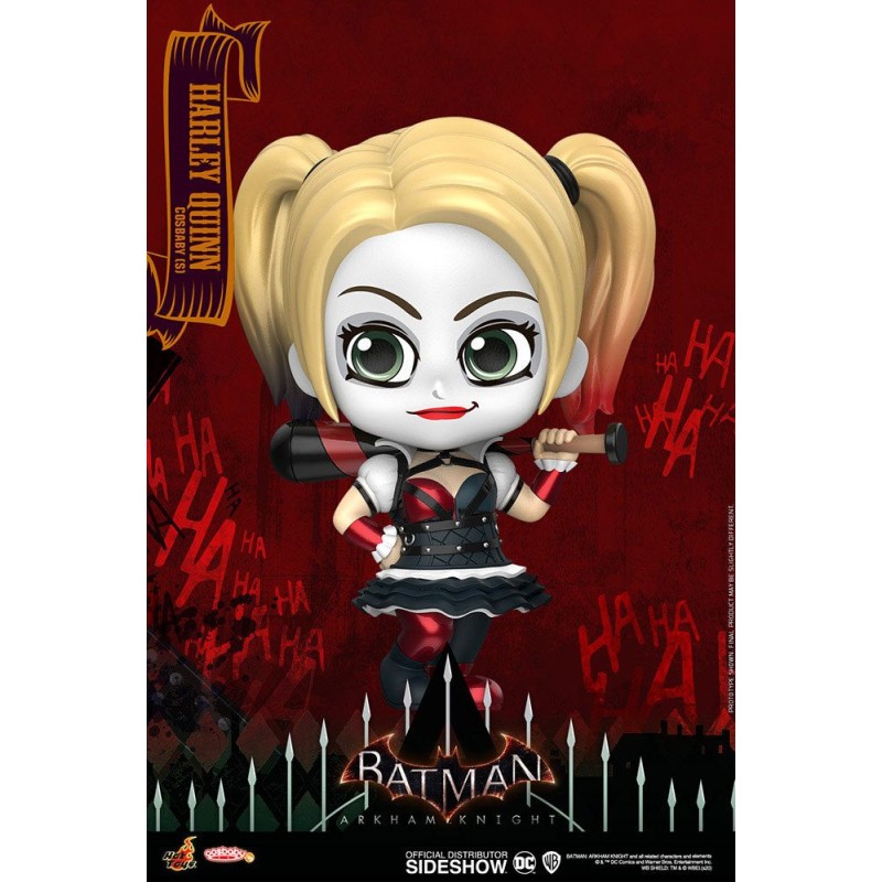 Figurine DC Comics Arkham Knight Cosbaby Harley Quinn