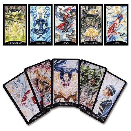 Jeu de Cartes de Tarot DC Comics Justice League