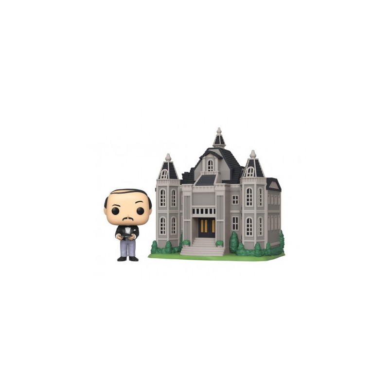 Figurine Batman 80th POP! Town! Alfred Pennyworth with Wayne Manor