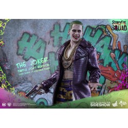 Figurine Hot Toys Movie Masterpiece Suicide Squad 1/6 The Joker Purple Coat Version