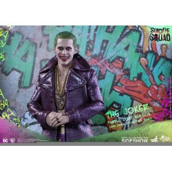 Figurine Hot Toys Movie Masterpiece Suicide Squad 1/6 The Joker Purple Coat Version