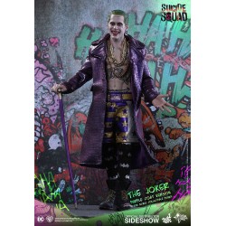 Figurine Hot Toys Movie Masterpiece Suicide Squad 1/6 The Joker Purple Coat Version