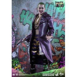 Figurine Hot Toys Movie Masterpiece Suicide Squad 1/6 The Joker Purple Coat Version