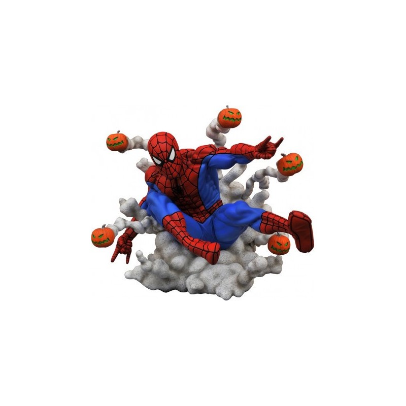 Statuette Marvel Gallery Spider-Man Pumpkin Bombs
