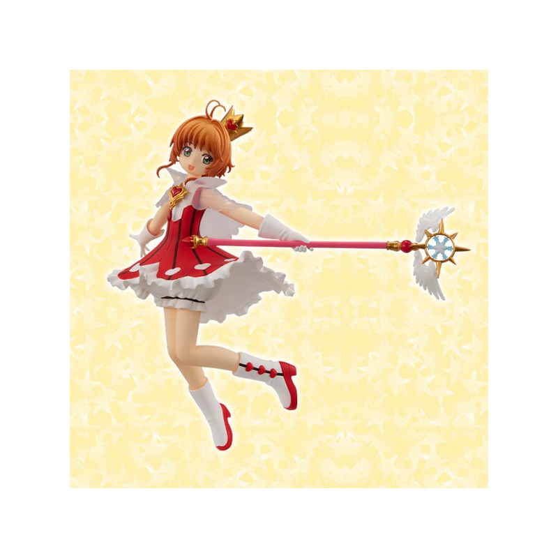 Figurine CardCaptor Sakura Clearcard Special Figure Rocket Beat Sakura Kinomoto