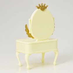 CardCaptor Sakura Coiffeuse table/commode de maquillage avec miroir Piccolo Dresser Yellow