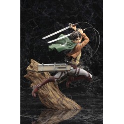 Statuette L'Attaque des Titans ARTFX J 1/8 Eren Yeager Renewal Package Version