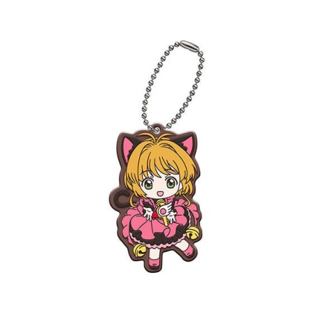 Porte Clés Cardcaptor Sakura Clear Card-hen Assort Collection Rubber Mascot Sakura Kinomoto Version B
