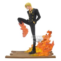 Figurine One Piece Log File Selection Fight Sanji