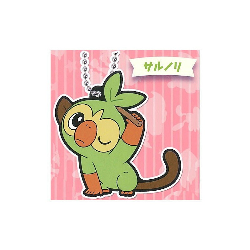 Porte-clés en caouchouc Pokémon Rubber Mascot 15 Ouistempo