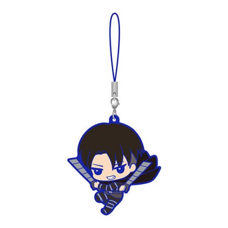 Porte-clés en caouchouc Attack On Titans The Final Season Rubber Mascot Levi