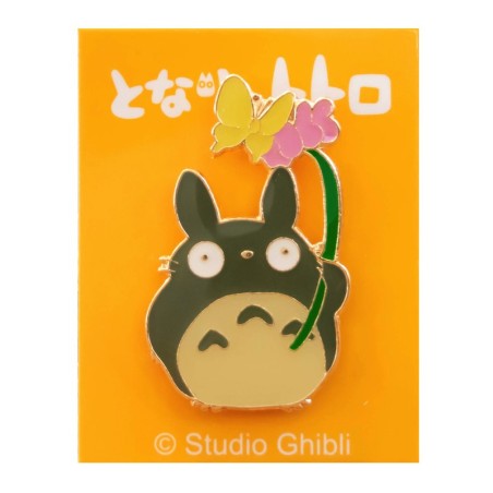 Pins Badge Mon Voisin Totoro Big Totoro & Fleur