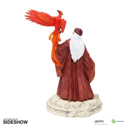 Statuette Harry Potter Dumbledore with Fawkes