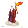 Statuette Harry Potter Dumbledore with Fawkes