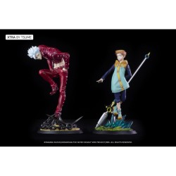 Lot de 2 figurines The Seven Deadly Sins Xtra Tsume King et Ban