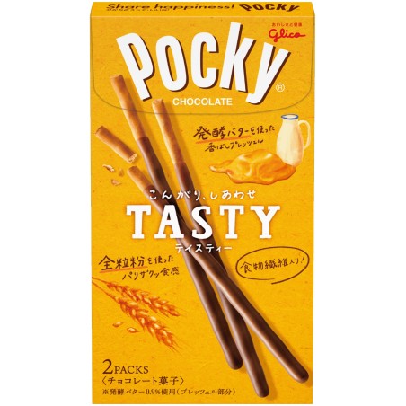 Pocky Tsubutubu Tasty miel chocolat
