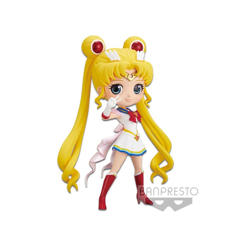 Figurine Sailor Moon Eternal Q Posket Super Sailor Moon Version A