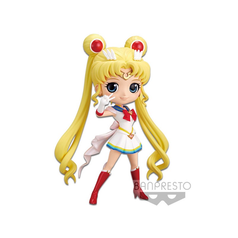 Figurine Sailor Moon Eternal Q Posket Super Sailor Moon Version B