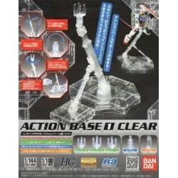Socle pour maquette Gundam Action Base 1 Clear