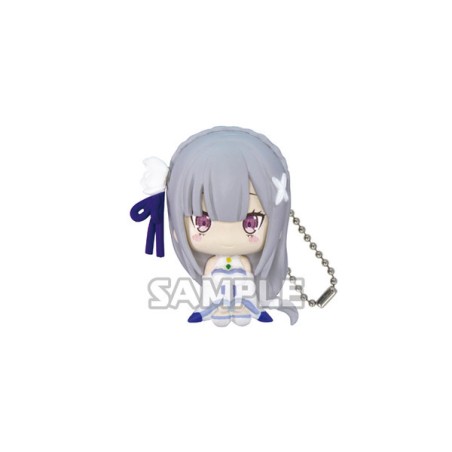 Porte-clés figurine HG 2 Re Zero Emilia