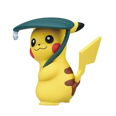 Figurine Gashapon Shelter From The Rain Pokemon Pikachu