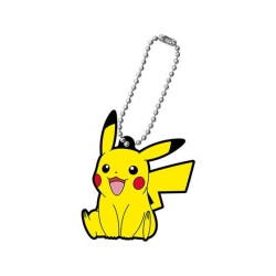 Porte-clés en caouchouc Pokémon Rubber Mascot 12 Pikachu