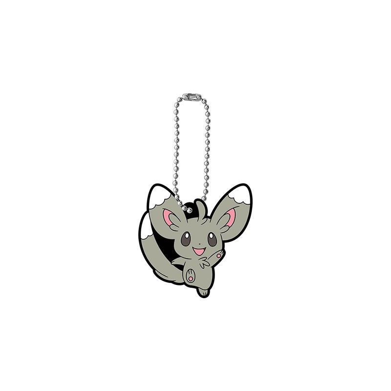 Porte-clés en caouchouc Pokémon Rubber Mascot 12 Chinchidou