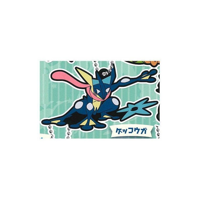 Porte-clés en caouchouc Pokémon Rubber Mascot 14 Amphinobi