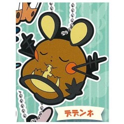 Porte-clés en caouchouc Pokémon Rubber Mascot 14  Dedenne