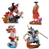 Lot de 4 figurines One Piece Log Box Re: Birth Wanokuni Vol. 3