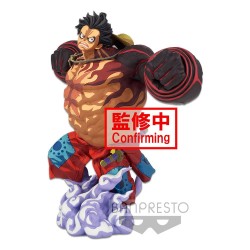 Figurine One Piece BWFC 3 SMSP Monkey D. Luffy Gear 4 Two Dimensions