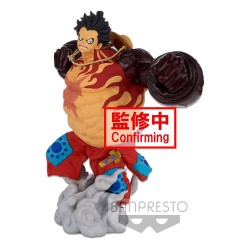 Figurine One Piece BWFC 3 SMSP Monkey D. Luffy Gear 4 The Original