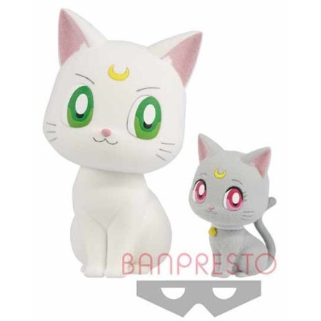Figurine Sailor Moon Eternal Fluffy Puffy Artemis & Diana